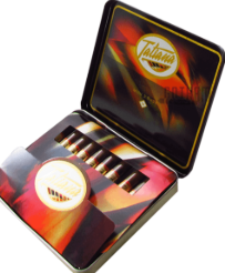 Tatiana Mini Tins 3.5x26 Cognac